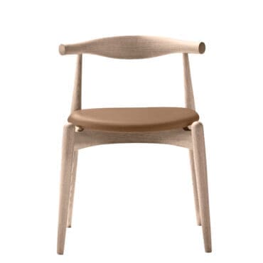 Carl Hansen & Søn - Sedia CH20 Elbow rovere sapone pelle Thor 325