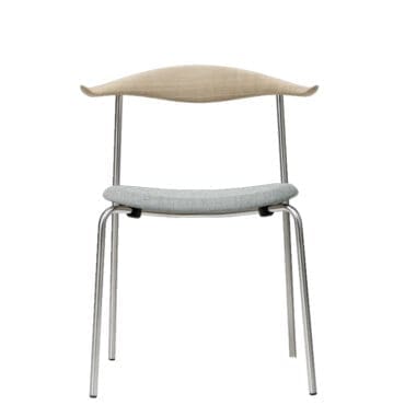 Carl Hansen & Søn - Sedia CH88P rovere sapone acciaio inox tessuto Hallingdal 130