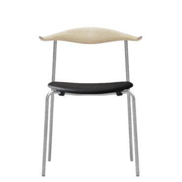 Carl Hansen & Søn Sedia CH88P rovere sapone cromo pelle Thor 301 longho design palermo
