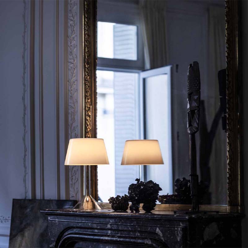 Foscarini - Lampada da tavolo Chapeaux V vetro LED
