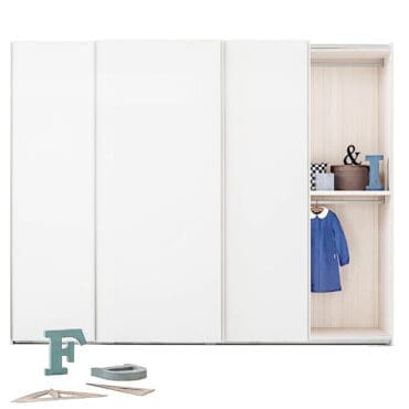 LEMA - Armadio Emery con ante in vetro