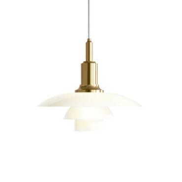 Louis Poulsen - Lampada a Sospensione PH 3/2 ottone metallizzato