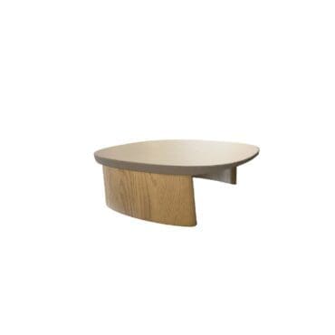 Molteni - Tavolino Cleo 90x90 h44 piano Eco Skin