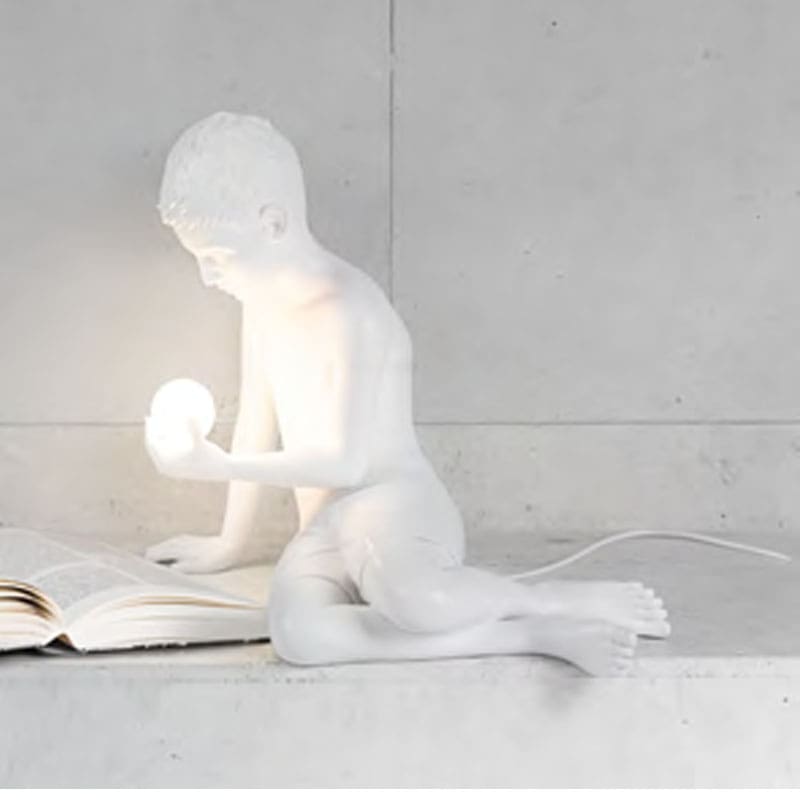 Seletti Lampada da tavolo Inner Glow mini Boy 1 Longho Design Palermo