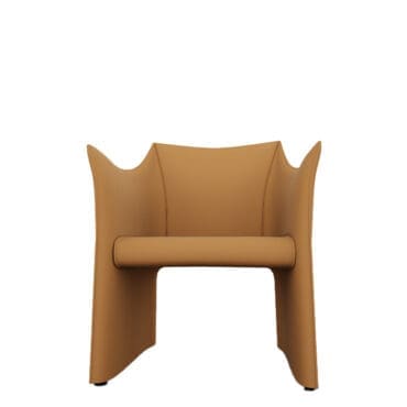 Cappellini - Sedia Cap2 cuoio pigmantato naturale