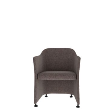 Cappellini - Sedia San Siro rivestimento tessuto Cat A marrone