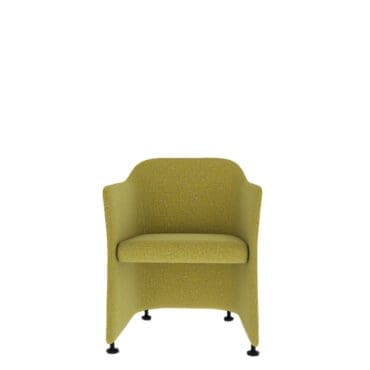 Cappellini - Sedia San Siro rivestimento tessuto senape