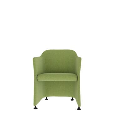 Cappellini - Sedia San Siro rivestimento tessuto Cat A verde