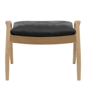 Carl Hansen & Søn - Poggiapiedi FH430 Signature rovere olio pelle Sif 98