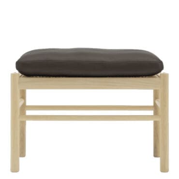 Carl Hansen & Søn - Poggiapiedi OW149F Coloniale rovere olio pelle