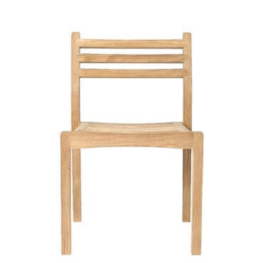 Carl Hansen & Søn - Sedia AH501 outdoor impilabile teak non trattato