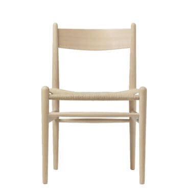 Carl Hansen & Søn - Sedia CH36 faggio sapone corda naturale