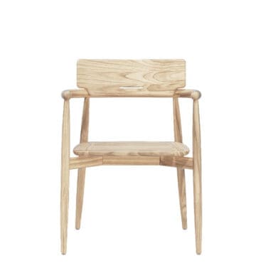 Carl Hansen & Søn - Sedia E008 Embrace outdoor teak non trattato