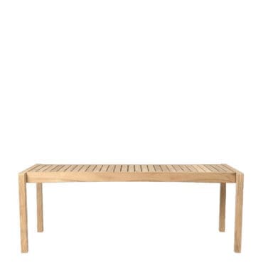 Carl Hansen & Søn - Tavolo Panca AH912 outdoor teak non trattato