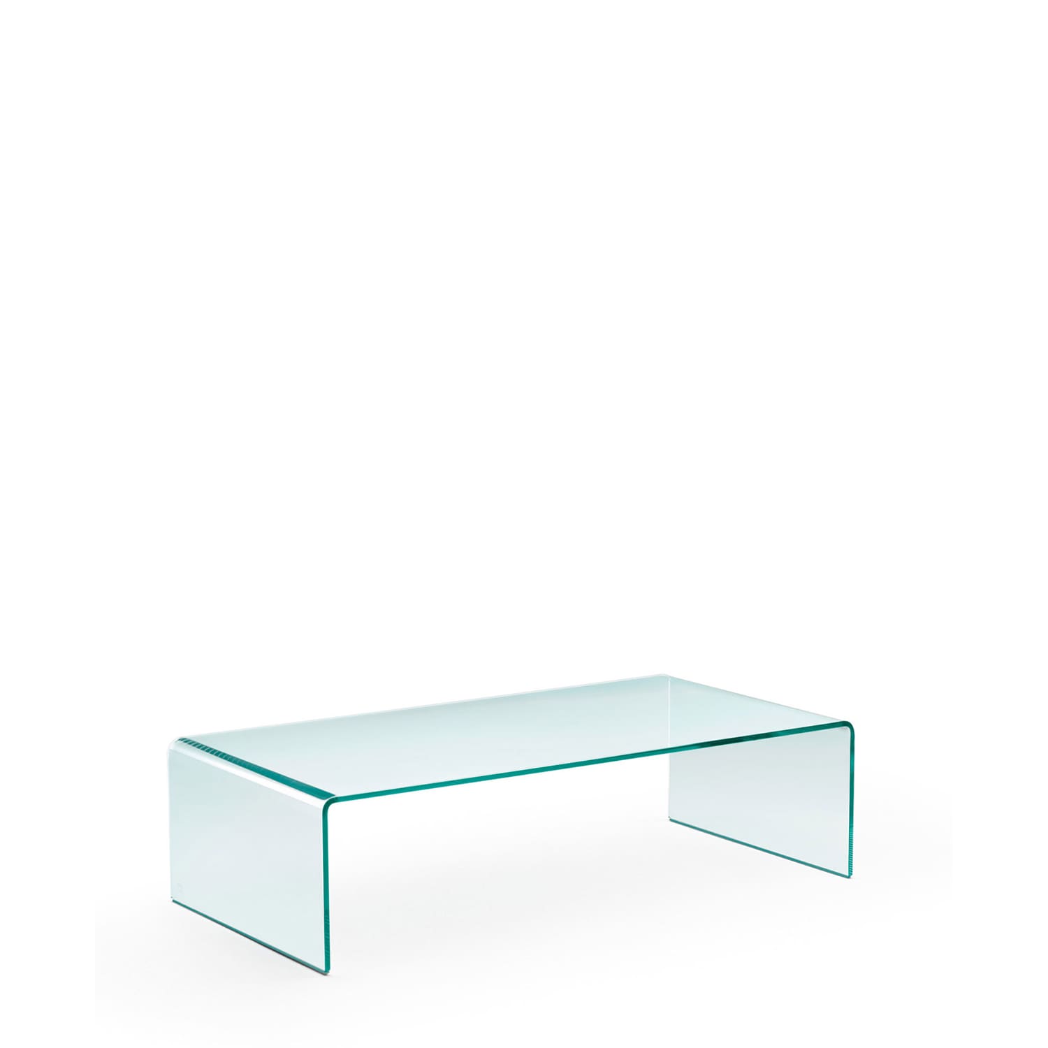 Fiam – Tavolo basso Rialto 100x60 vetro curvato da 10 mm LONGHO