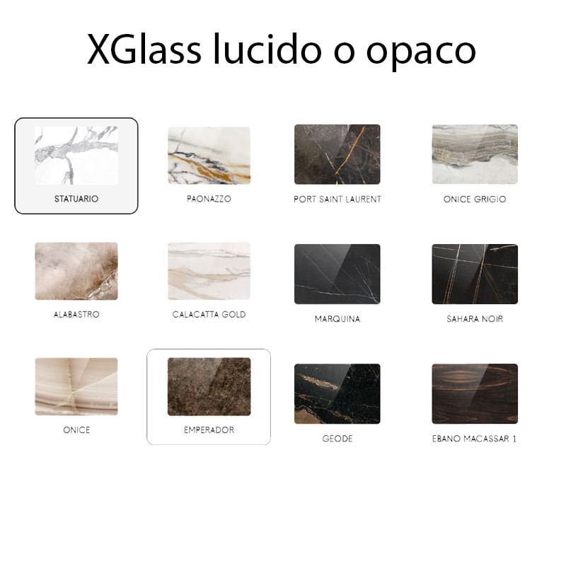 Lago Finitura vetro XGlass mobile TV 1 Longho Design Palermo