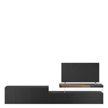 Lago - Mobile TV Air 2152 castagno XGlass Geode 331x40