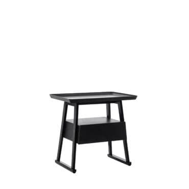 Maxalto - Comodino Recipio '14 con cassetto effetto gomma lacca