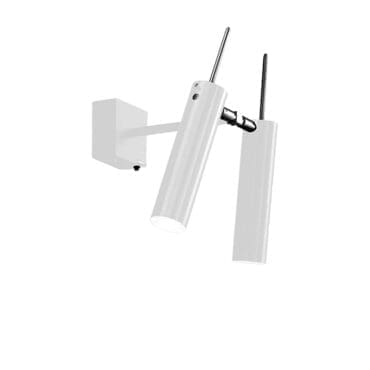 Catellani&Smith - Lampada da parete Lucenera 503 bianca longho design palermo 44