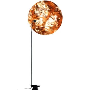 Catellani&Smith - Lampada da parete/terra Stchu-Moon 08 D120 bronzo