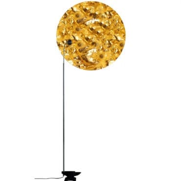 Catellani&Smith - Lampada da parete terra Stchu-Moon 08 D120 oro longho design palermo1