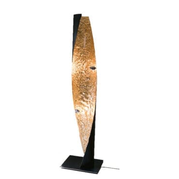 Catellani&Smith - Lampada da terra Stchu-Moon 09 gold