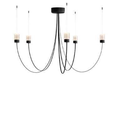 Moooi - Lampada a sospensione Gravity Chandelier 5 blake