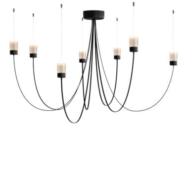Moooi - Lampada a sospensione Gravity Chandelier 7 blake