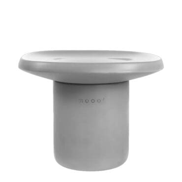 Moooi - Tavolino Obon quadrato alto Light Grey