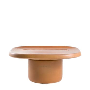 Moooi - Tavolino Obon quadrato basso terracotta
