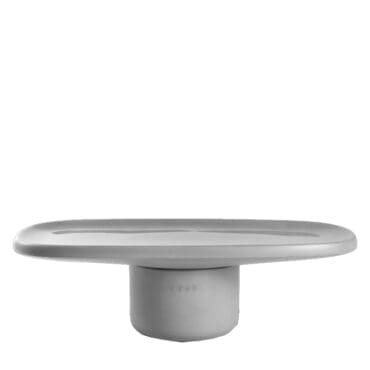 Moooi - Tavolino Obon rettangolare basso Light Grey