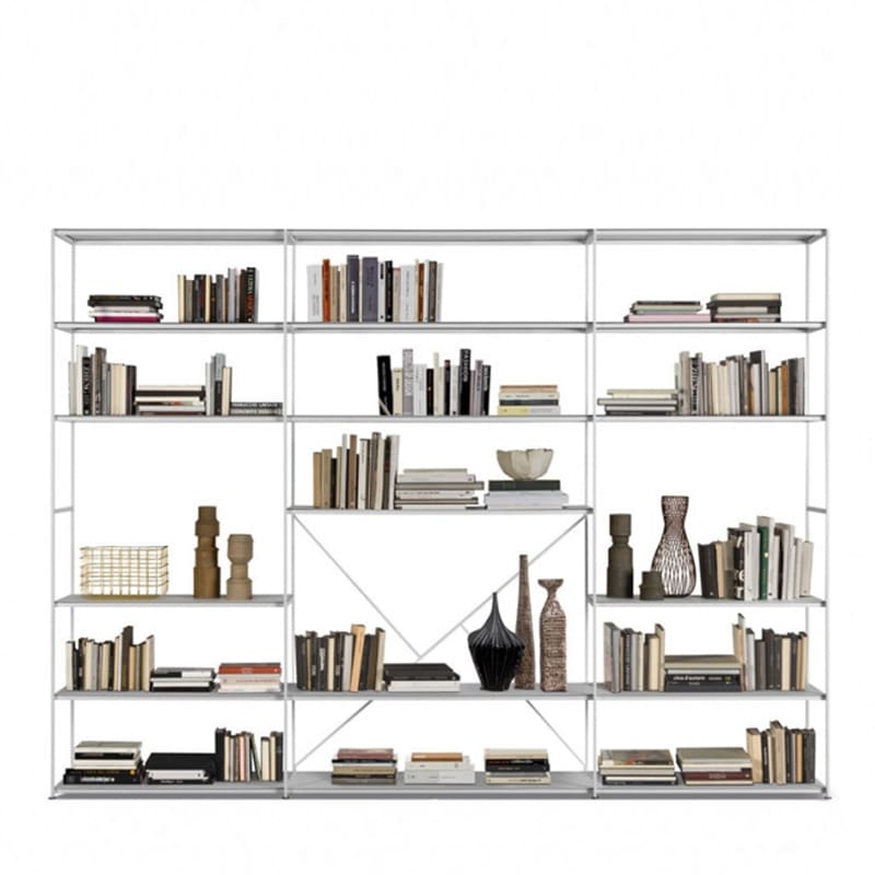 Désirée Libreria Image struttura e ripiani metallo longho design palermo