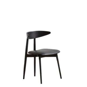 Désirée - Sedia Tè legno massello seduta in tessuto o pelle