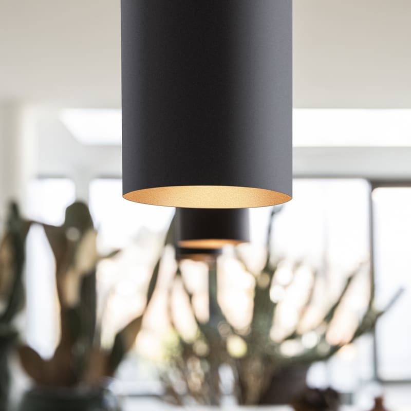 Ideal Lux - Lampada a sospensione Look d06 nero 5 Longho Design Palermo