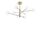 Ideal-lux - Lampada a sospensione Equinoxe SP8 ottone antico Longho Design Palermo