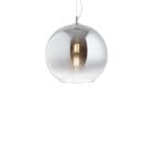 Ideal-lux - Lampada a sospensione Nemo Sp1 d30 cromo sfumato Longho Design Palermo