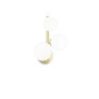 Ideal-lux - Lampada da parete Perlage AP3 bianco Longho Design Palermo