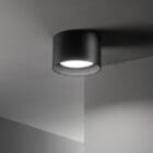 Ideal-lux - Lampada da soffitto Spike PL1 round nero 1 Longho Design Palermo