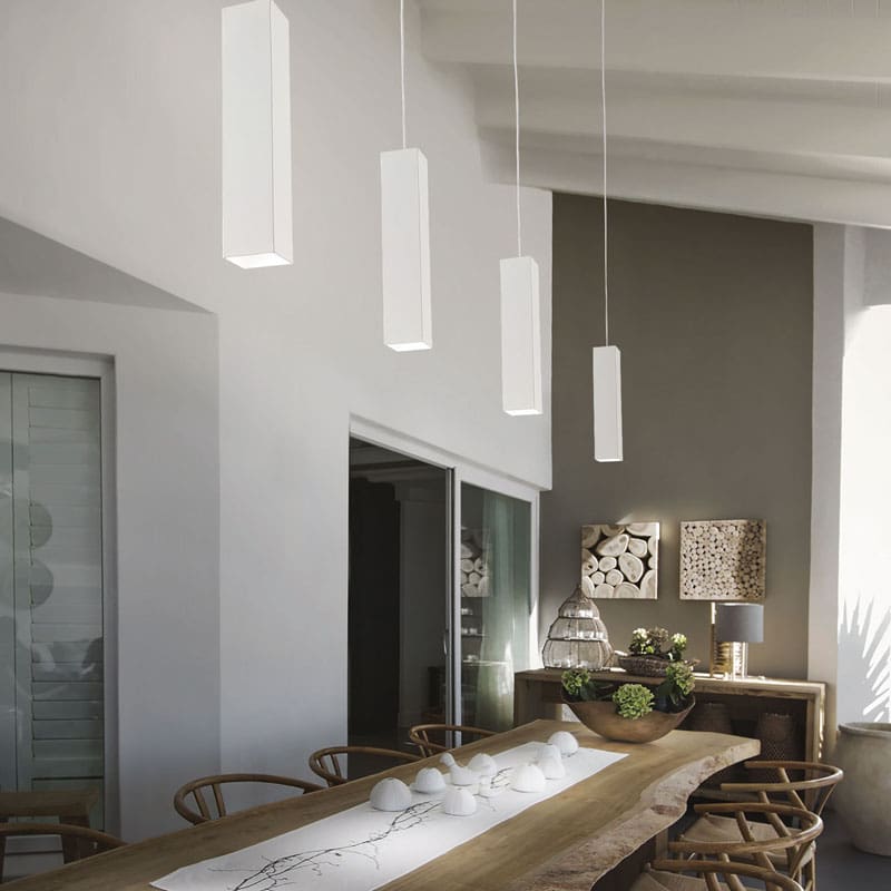 ideal-lux Lampada a sospensione Sky SP1 bianco 1 Longho Design Palermo