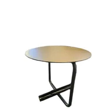 Zanotta - Tavolino 627 Toto Piano Cuoio Fango h42