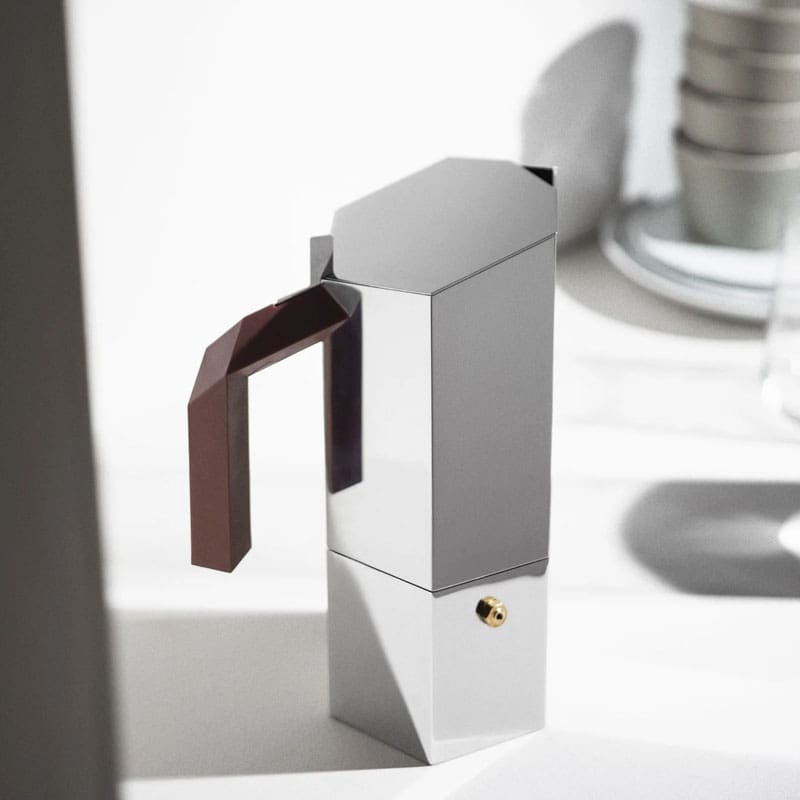 Alessi Caffettiera Espresso a induzione Menhir 2 Longho Design Palermo