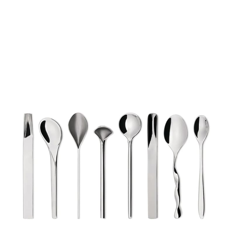 COUZON Haikou Set 8 Cucchiaini Da Caffè In Acciaio Inox 18/10 – Design Elegante, 14,2 Cm, Made In France - 5