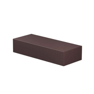 Flos - Lampada da parete Mile Asimmetrico in basso marrone
