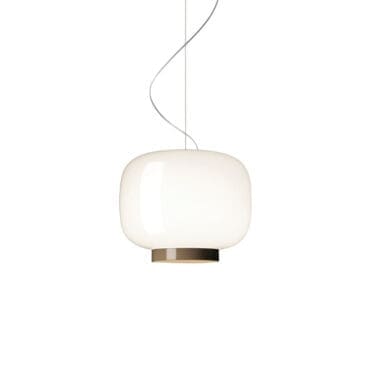 Foscarini Lampada a sospensione Chouchin 3 Reverse bianco grigio Longho Design Palermo