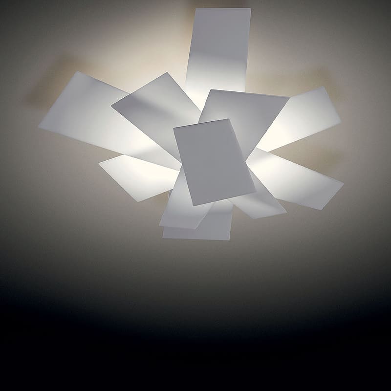 Foscarini - Lampada da parete o soffitto Big Bang bianco