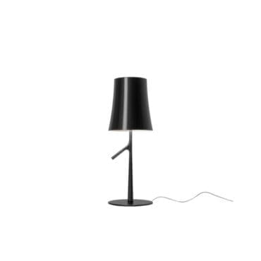 Foscarini - Lampada da tavolo Birdie piccola nera led