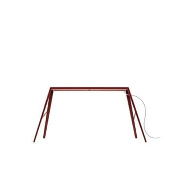 Foscarini Lampada da tavolo Bridge 1 rosso longho design palermo