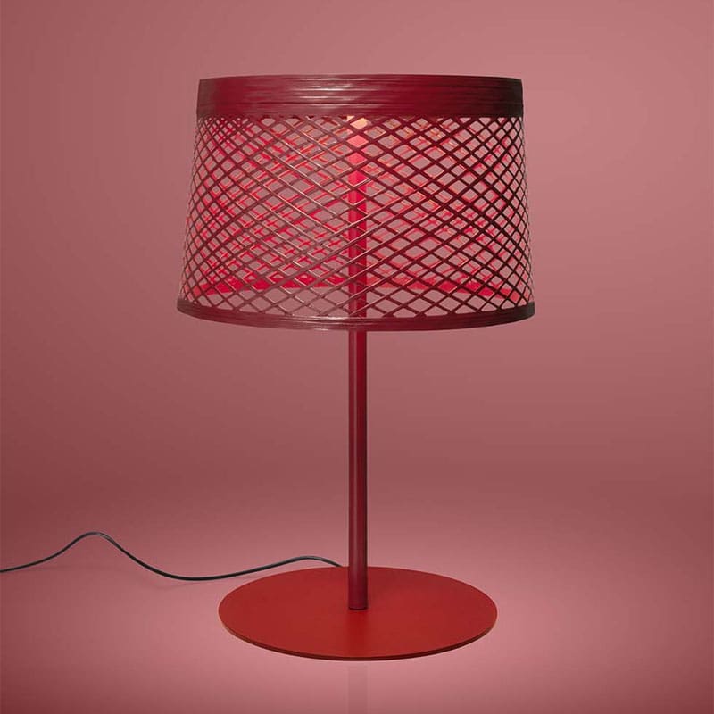 Foscarini Lampada da tavolo Twiggy Grid Outdoor XL carminio 1 Longho Design Palermo
