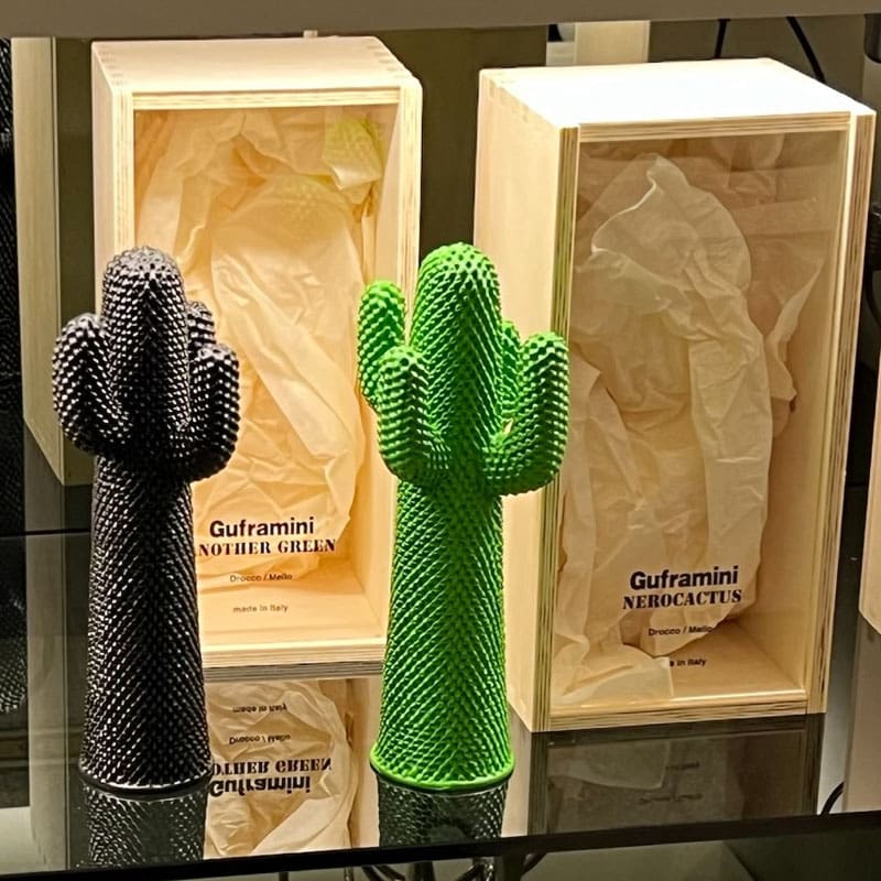 Gufram Guframini Another Green Cactus 2 Longho Design Palermo
