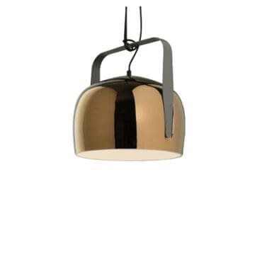Karman Lampada a sospensione Bag d21 bronzo lucida longho design palermo